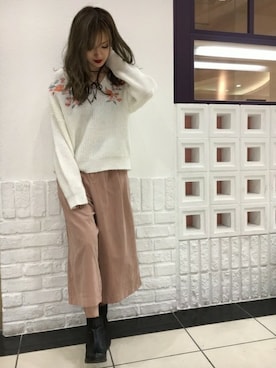 INGNI（イング）さん（レディース・158cm）の冬コーディネート