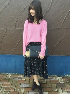 INGNI(イング)さん(レディース・164cm)の冬コーディネート