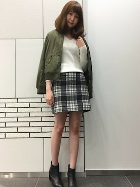 INGNI(イング)さん(レディース・159cm)の冬コーディネート