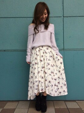 INGNI(イング)さん(レディース・155cm)の冬コーディネート