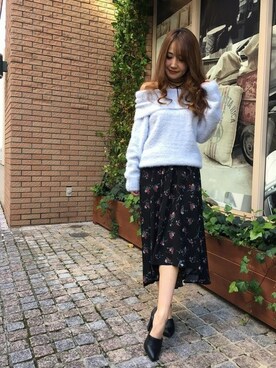 INGNI(イング)さん(レディース・151cm)の冬コーディネート