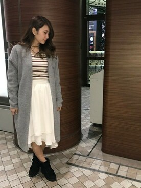 INGNI（イング）さん（レディース・160cm）の冬コーディネート