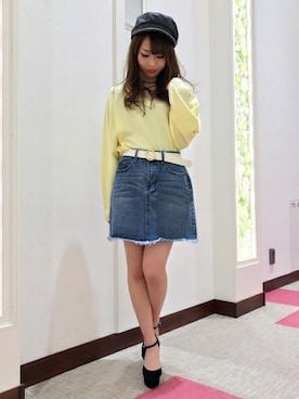 INGNI（イング）さん（レディース・151cm）の冬コーディネート