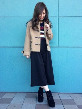 INGNI（イング）さん（レディース・155cm）の冬コーディネート