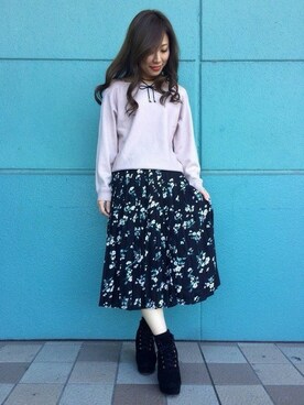 INGNI（イング）さん（レディース・155cm）の冬コーディネート