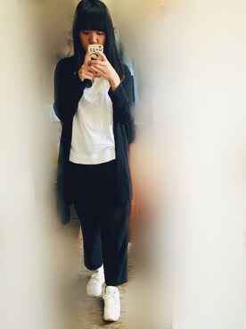 「UNIF（ユニフ）のアイテム（パンツ）」を使った、Arrow Changさん（レディース・160cm）の夏コーディネート