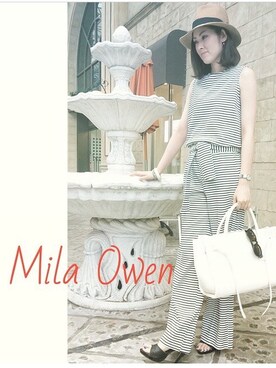 erikaさんの（Mila Owen | ミラオーウェン）を使ったコーディネート