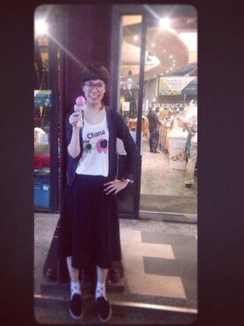 鄭芸青さんのコーディネート