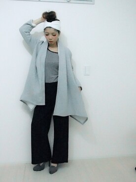 「REMIX（リミックス）のアイテム（その他アウター）」を使った、Jyakubai Shuさん（レディース・157cm）の夏コーディネート