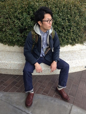 trgrtさん（メンズ・173cm）の冬コーディネート