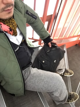 「insight（インサイト）のアイテム」を使った、MatsuuraSusumuさん（メンズ・167cm）の冬コーディネート