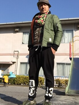「insight（インサイト）のアイテム」を使った、MatsuuraSusumuさん（メンズ・167cm）の冬コーディネート