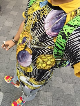 「swash london」｜MatsuuraSusumuさん（メンズ・167cm）の夏コーディネート