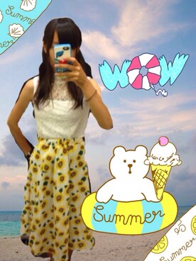 mayaさん(レディース・157cm)の夏コーディネート