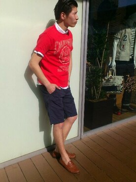 SASAMURAさん（メンズ・175cm）の春コーディネート