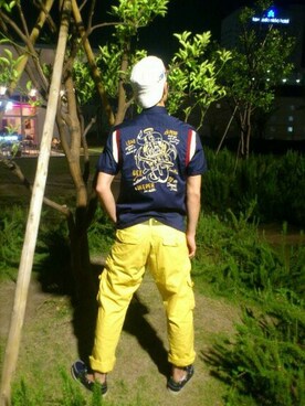 SASAMURAさん（メンズ・175cm）の夏コーディネート