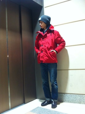 SASAMURAさん（メンズ・175cm）の冬コーディネート