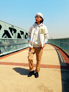 SASAMURAさん（メンズ・175cm）の春コーディネート