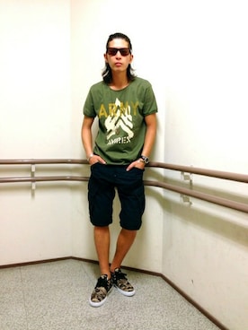 SASAMURAさん（メンズ・175cm）の夏コーディネート