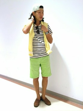 SASAMURAさん（メンズ・175cm）の夏コーディネート