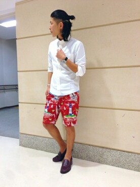 SASAMURAさん（メンズ・175cm）の夏コーディネート