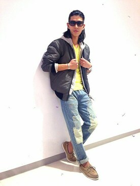 SASAMURAさん（メンズ・175cm）の夏コーディネート