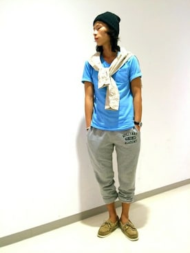 SASAMURAさん（メンズ・175cm）の夏コーディネート