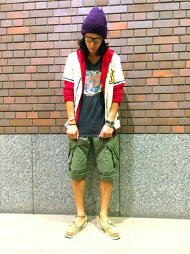 SASAMURAさん（メンズ・175cm）の夏コーディネート