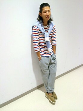 SASAMURAさん（メンズ・175cm）の秋コーディネート