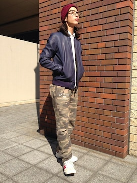 SASAMURAさん(メンズ・175cm)の秋コーディネート