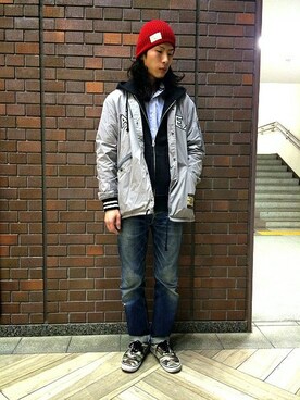 SASAMURAさん（メンズ・175cm）の冬コーディネート