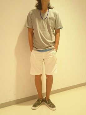 SASAMURAさん（メンズ・175cm）の夏コーディネート