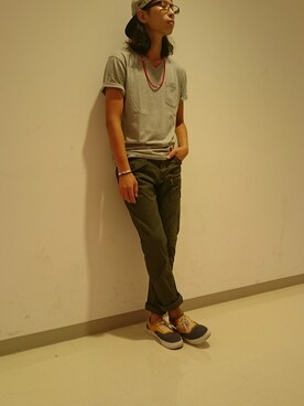 SASAMURAさん（メンズ・175cm）の夏コーディネート