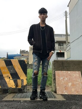 藍振維さんのコーディネート