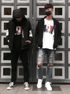 藍振維さんのコーディネート