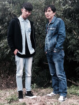 藍振維さんのコーディネート