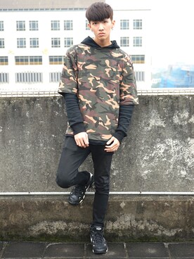 藍振維さんのコーディネート