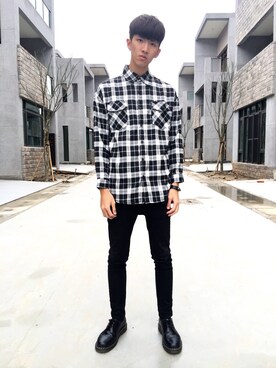 藍振維さんのコーディネート