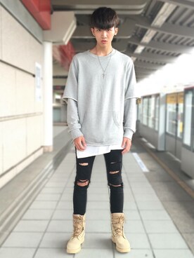 藍振維さんのコーディネート