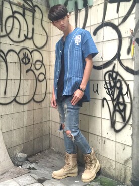 藍振維さんのコーディネート