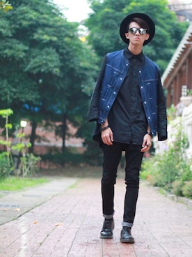 藍振維さんのコーディネート