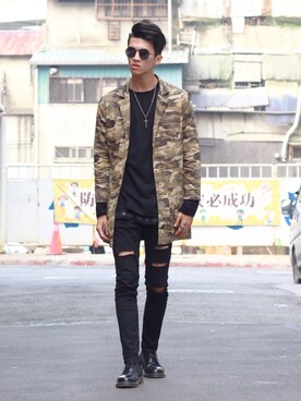 藍振維さんのコーディネート