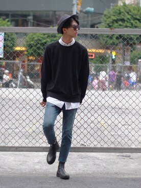 藍振維さんのコーディネート