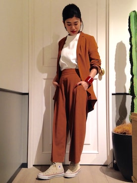 nanakimuraさん（レディース・155cm）の秋コーディネート