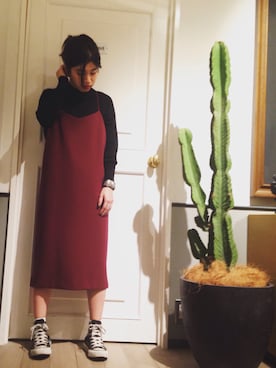 「アイテム（ブレスレット）」を使った、nanakimuraさん（レディース・155cm）の秋コーディネート