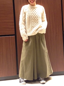 nanakimuraさん(レディース・155cm)の冬コーディネート