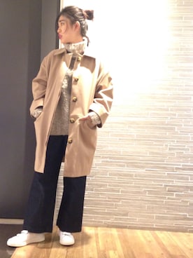 nanakimuraさん（レディース・156cm）の冬コーディネート