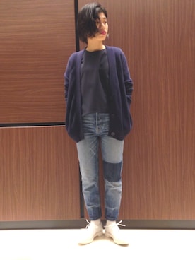 nanakimuraさん（レディース・156cm）の冬コーディネート