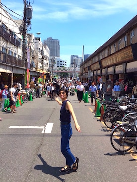 nanakimuraさん（レディース・156cm）の夏コーディネート