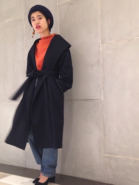 nanakimuraさん(レディース・155cm)の冬コーディネート